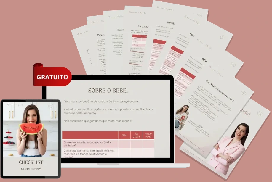 Pré-visualização da checklist Estamos Prontos? — introdução alimentar